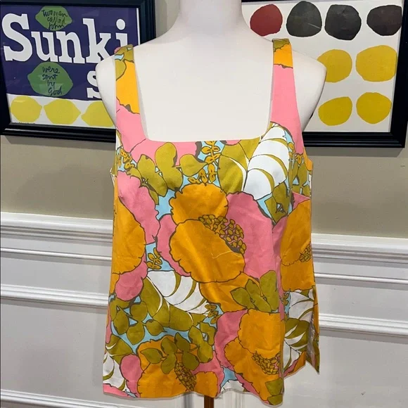 Trina Turk Aspire Floral Tank Top - Picture 3 of 11